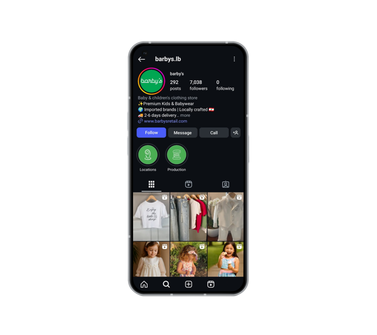 Instagram Grid Sample
